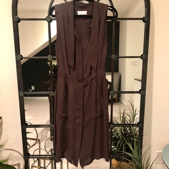 ALC silk midi dress - Picture 4 of 7